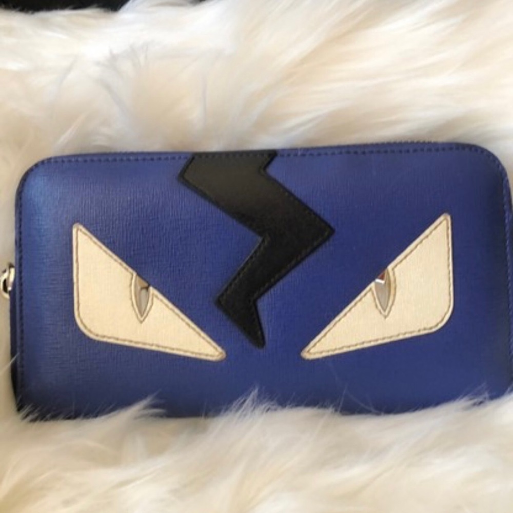 FENDI Monster Zip Wallet